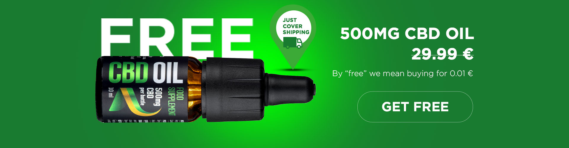 Get Free CBD Oil 500mg