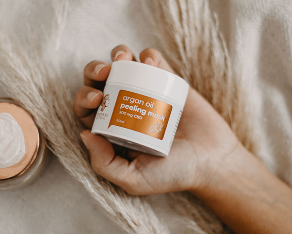 CBD Facial Argan Peeling Mask