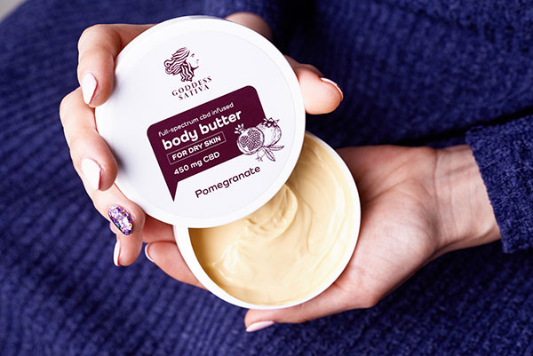 Body Butter for Dry Skin Pomegranate