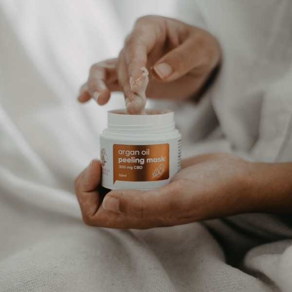 CBD Facial Argan Peeling Mask | Reakiro CBD