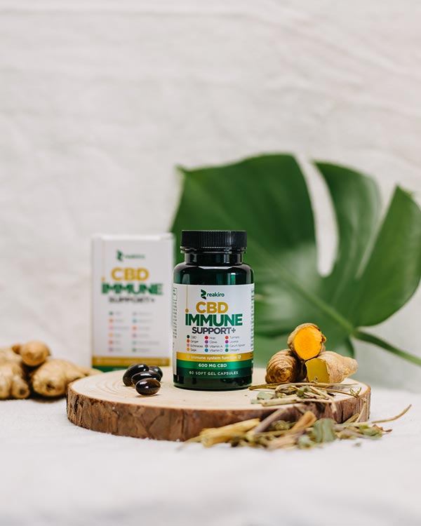 CBD Kapseln für die Immununterstützung 10mg 60 Stück 600mg | Reakiro CBD DE