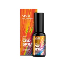 CBD Spray Breitspektrum Öl Apfel 1000mg 30ml THC-frei - SOOL | Reakiro CBD DE