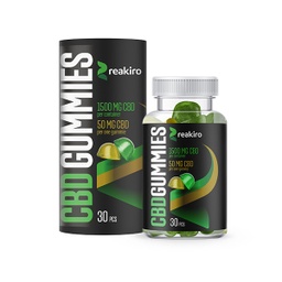 CBD Fruchtgummis 50mg 30 Stück 1500mg | Reakiro CBD DE
