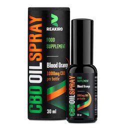 CBD Spray Vollspektrum Öl Blutorange 1000mg 30ml | Reakiro CBD DE