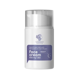 CBD Nacht-Gesichtscreme Pflegende 500mg | Reakiro CBD DE