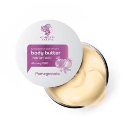 CBD Körpercreme für trockene Haut Granatapfel 450mg | Reakiro CBD DE