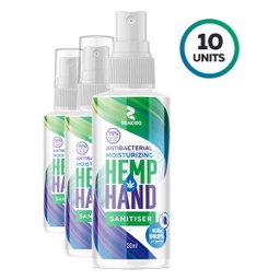 Hemp Hand Sanitizer Spray 30ml 10 units | Reakiro CBD