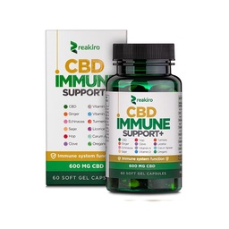 CBD Capsules Immune Support 600 mg 60 pcs | Reakiro CBD