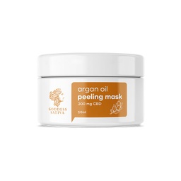 CBD Gesichts Argan Peeling Maske 300mg | Reakiro CBD DE