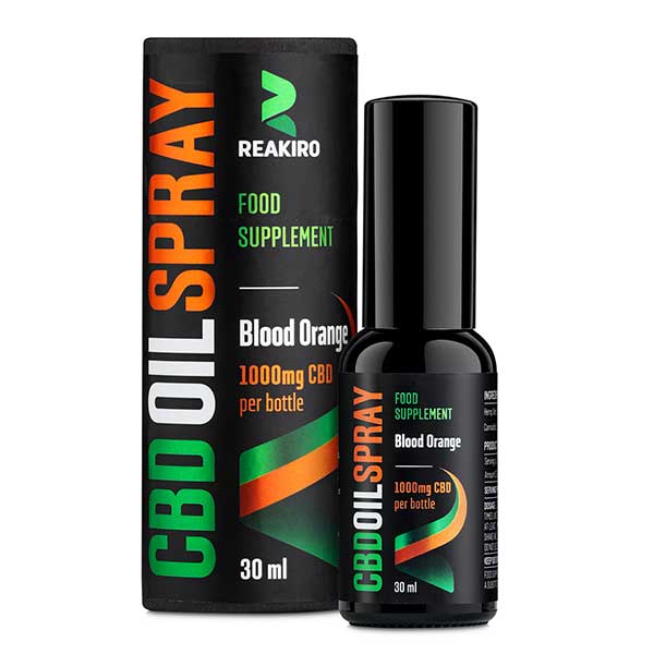 CBD Oil Spray Blood Orange 1000mg CBD Oil Spray Blood Orange 1000mg